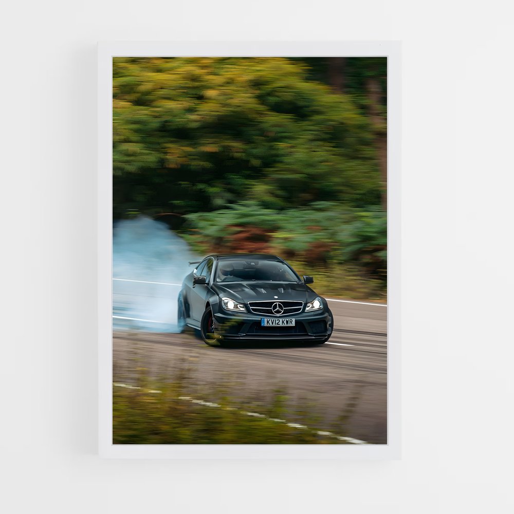 Poster SLR Black Series – affiche Mercedes (vue 3)